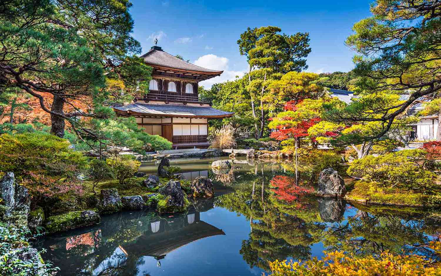 Ginkaku-ji Temple, Kyoto, Japan