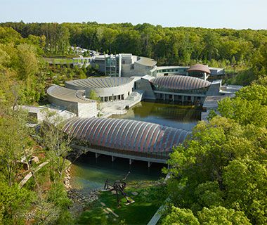 Les meilleurs petits musées d'Amérique : Musée Crystal Bridges d'Art Américain