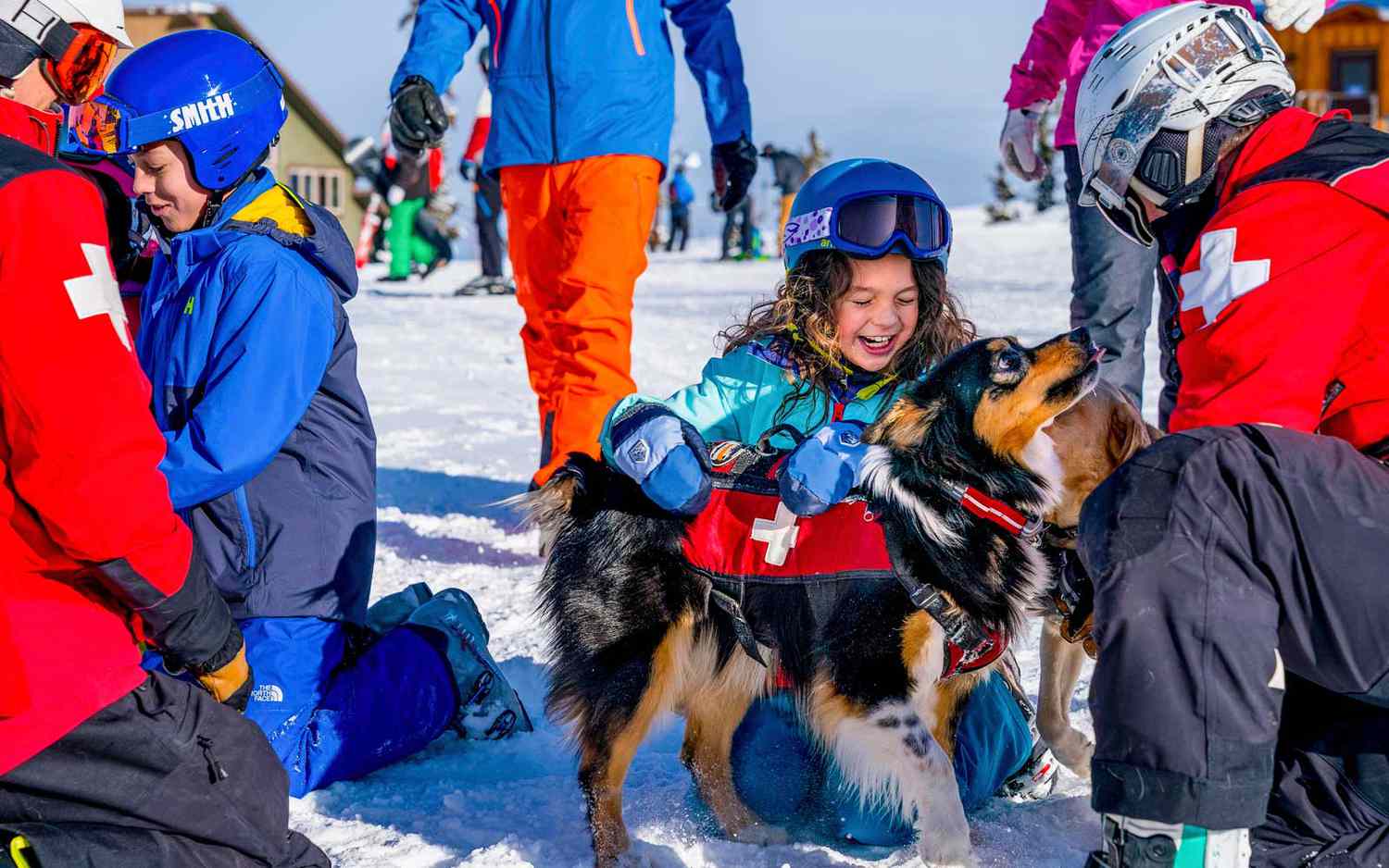 Chiens d'avalanche à Keystone
