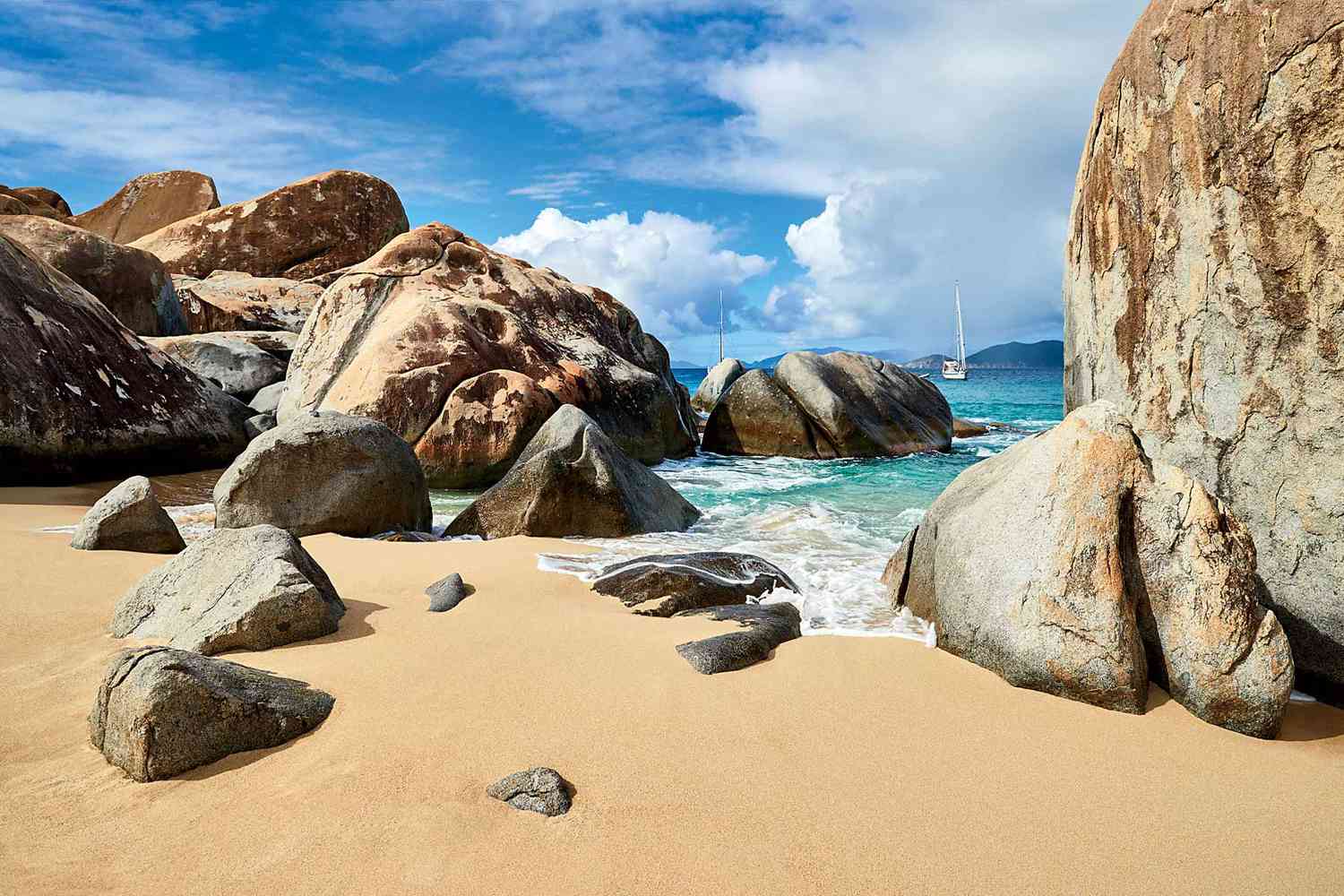 Les Baths sur Virgin Gorda