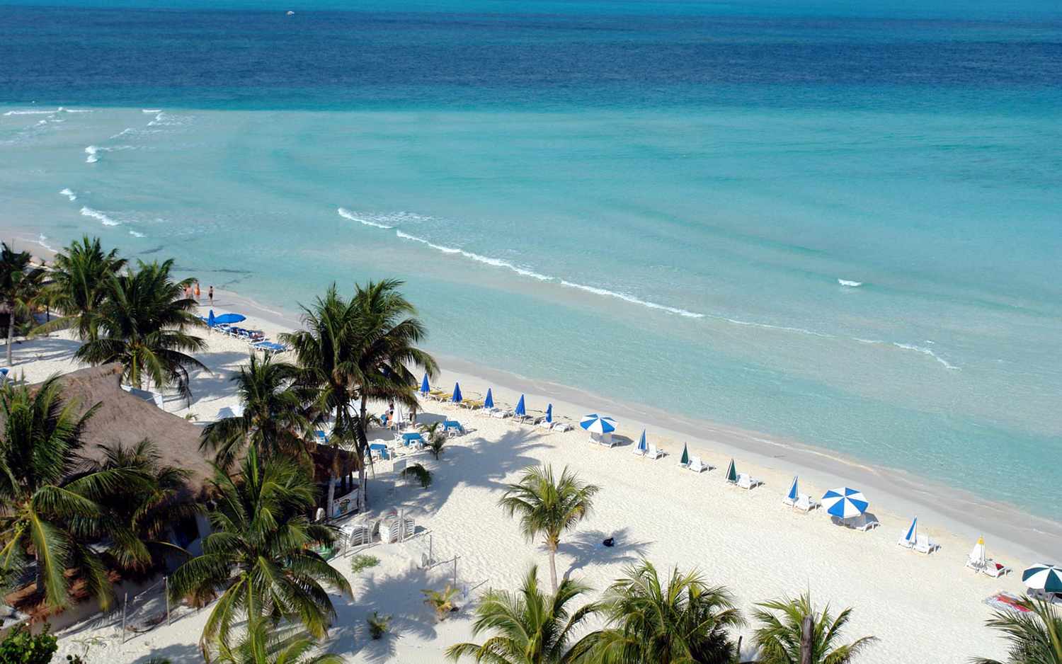 Plage, Isla Mujeres, Mexique