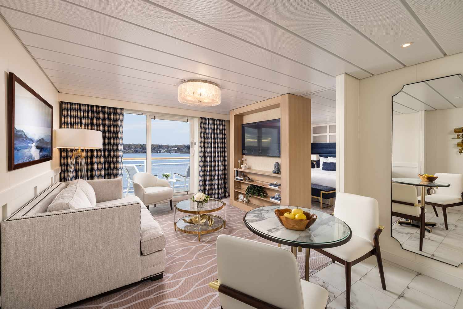 La Grand Suite à bord de l'American Cruise Line, American Glory