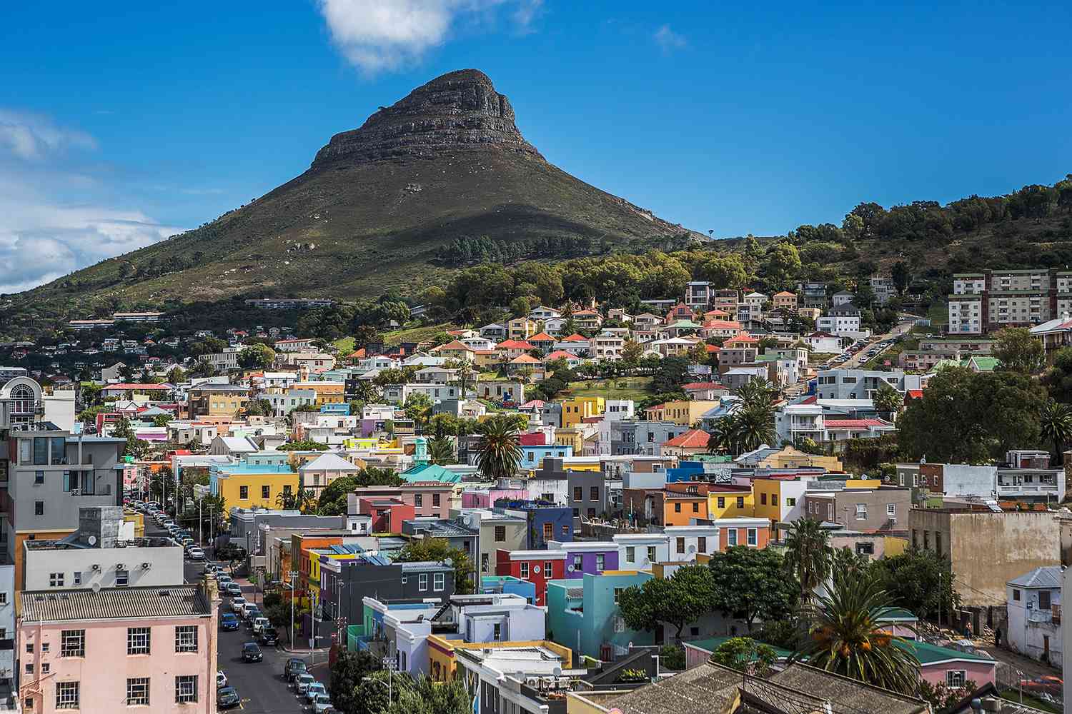 Vue aérienne de Cape Town