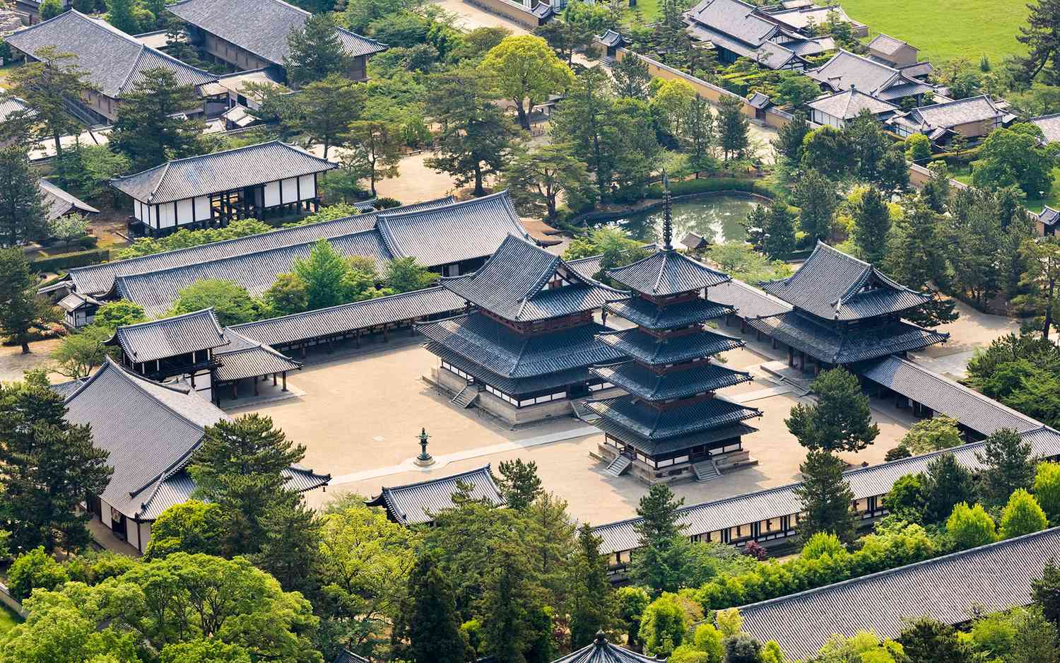Japanese Temples - Horyu-ji