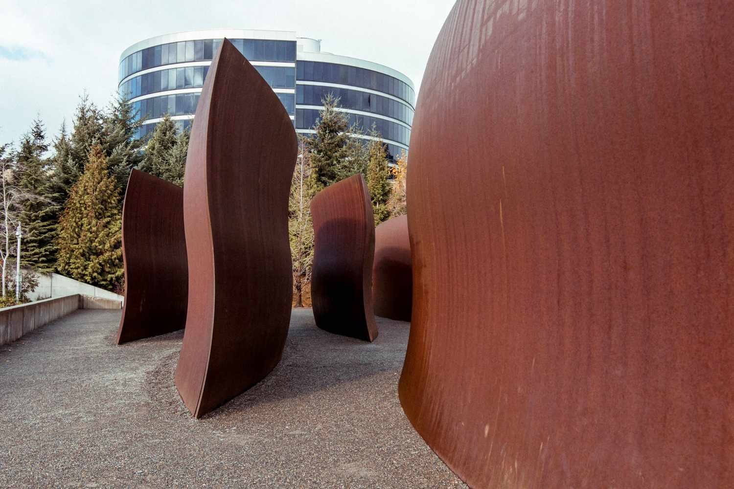 Grande sculpture au Parc des Sculptures Olympiques