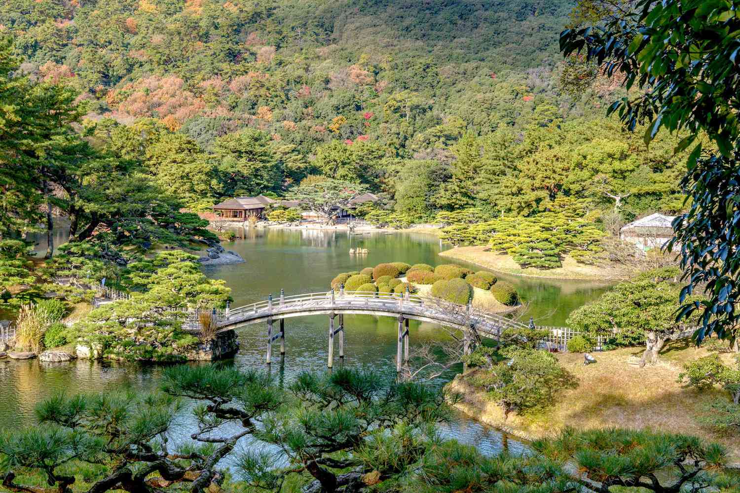 Parc Ritsurin, Japon