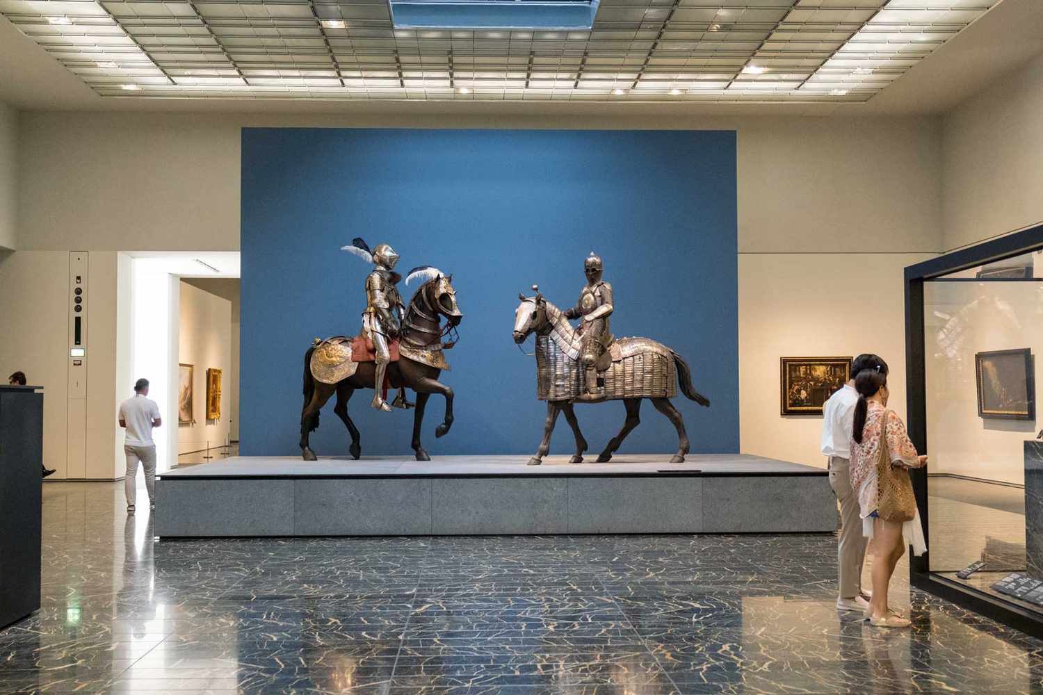 Une exposition d'armure au Louvre Abou Dabi