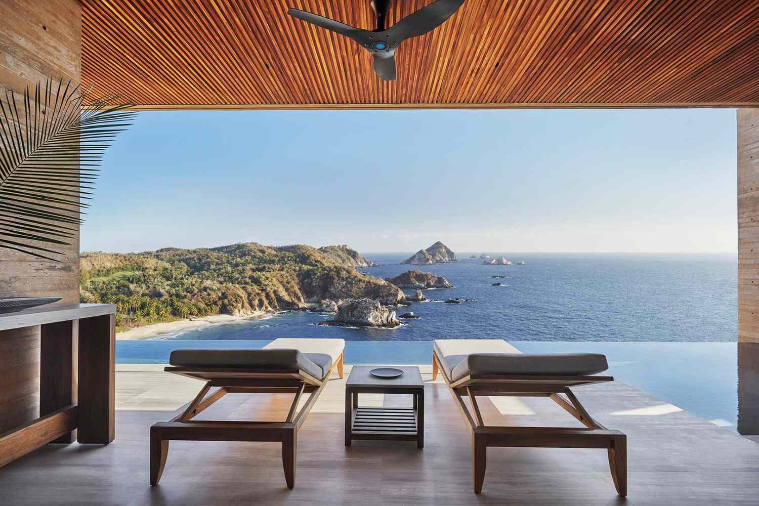 Vue depuis une chambre à l'Hôtel Four Seasons Tamarindo