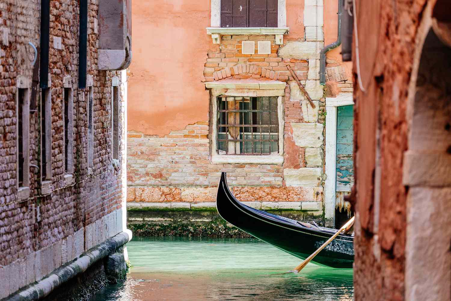 Gondoles et canaux, Venise, Vénétie, Italie