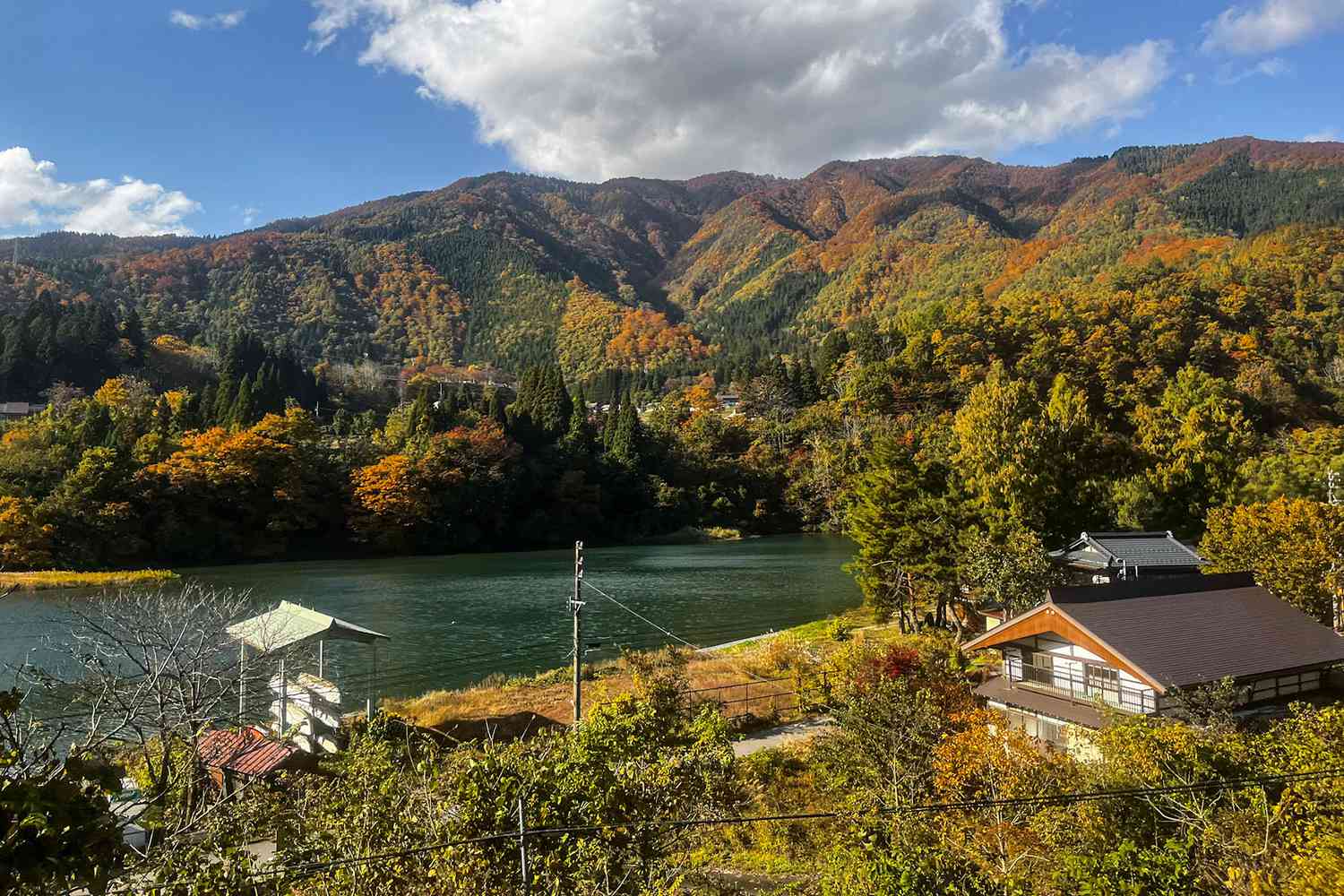 La vue du train vers Takayama