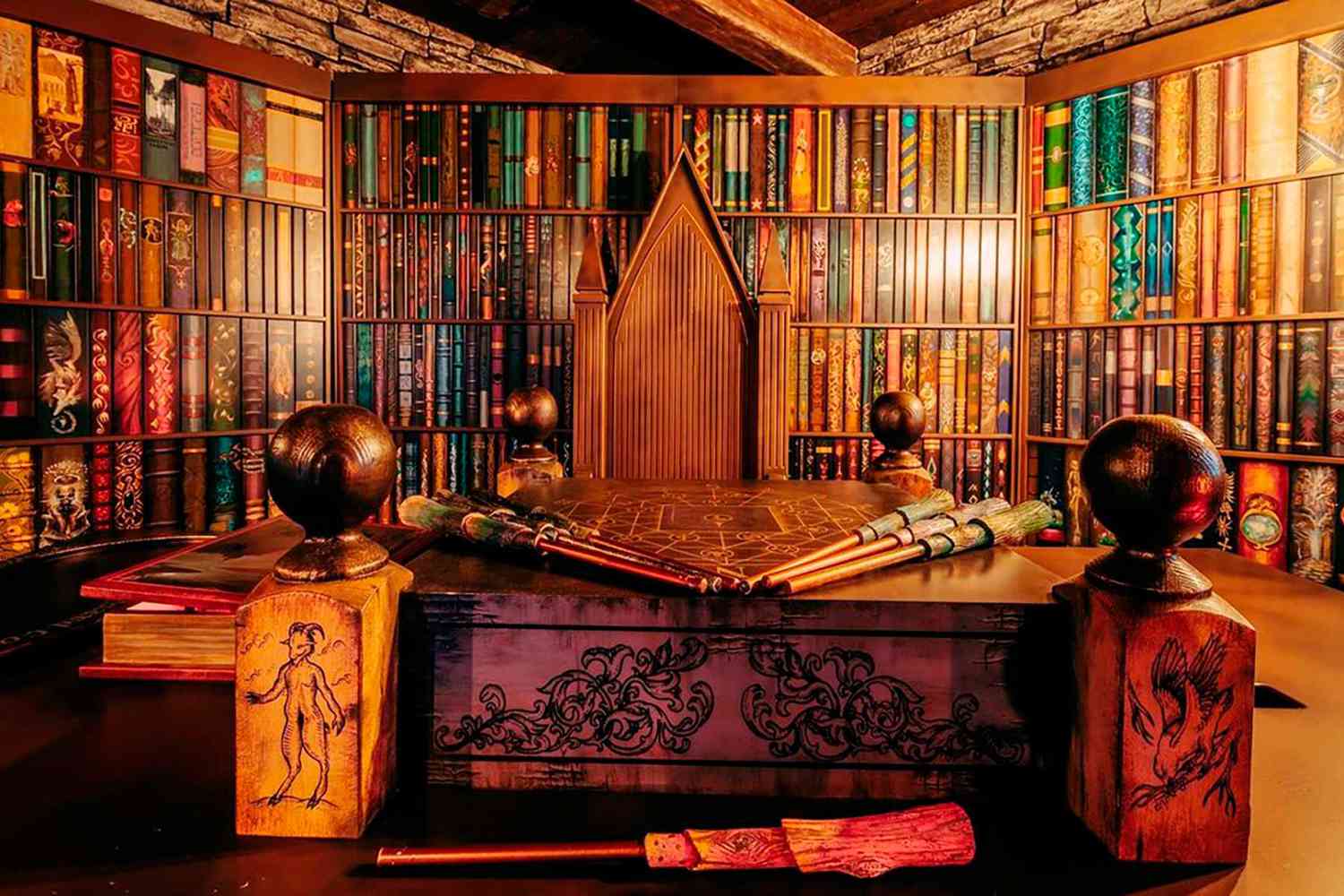 Une salle d'évasion sur le thème des sorciers