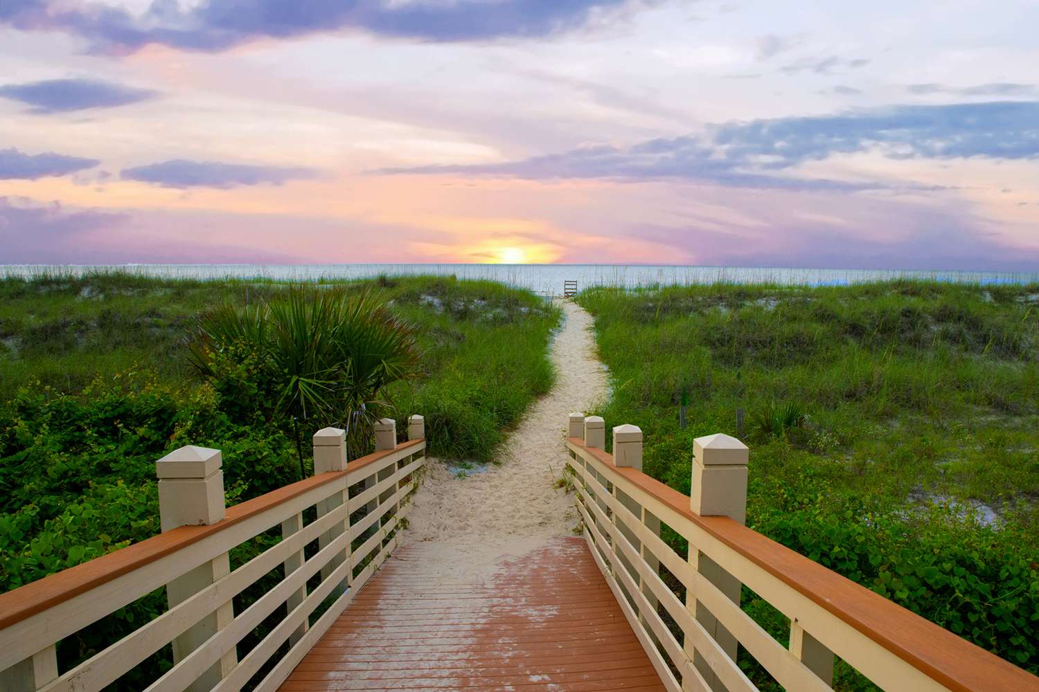 Sentier vers la plage - Hilton Head Island, SC