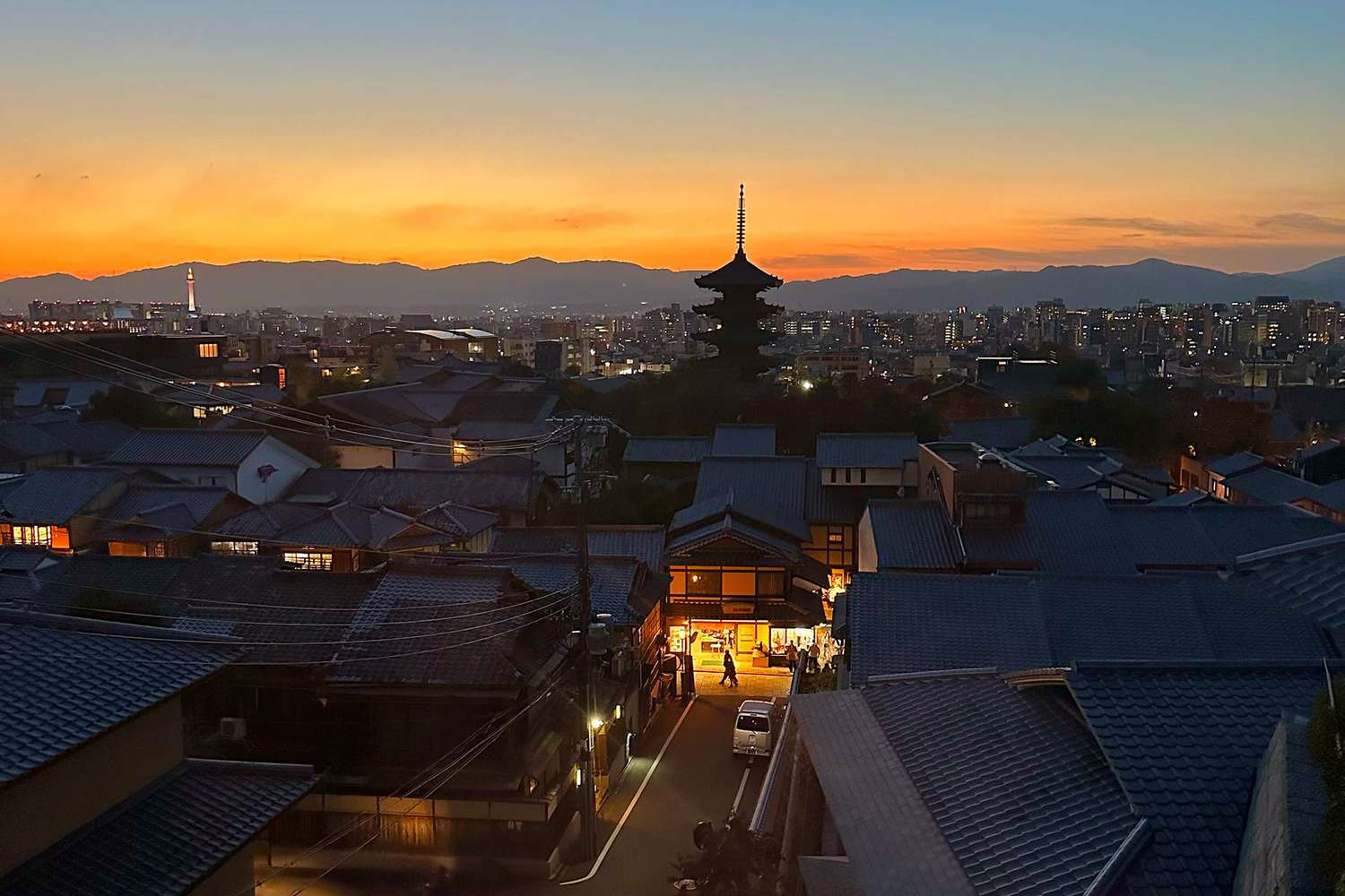 The View From the Park Hyatt Kyoto