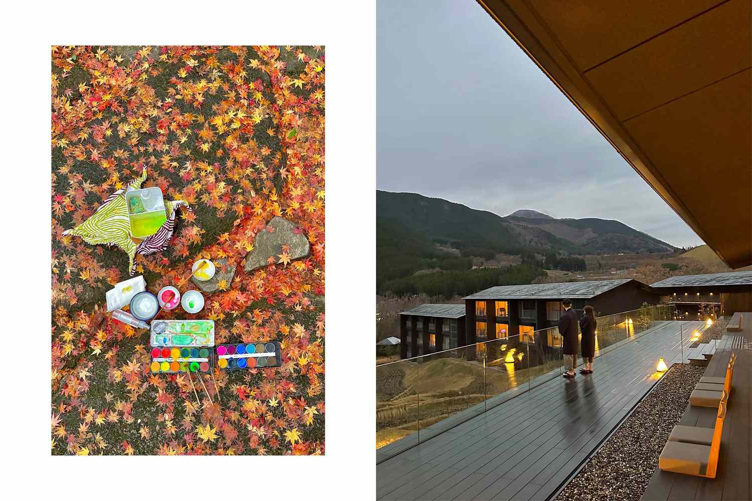 The Aman Painting Class and KAIYufuin Rykoan Designed By Kengo Kuma