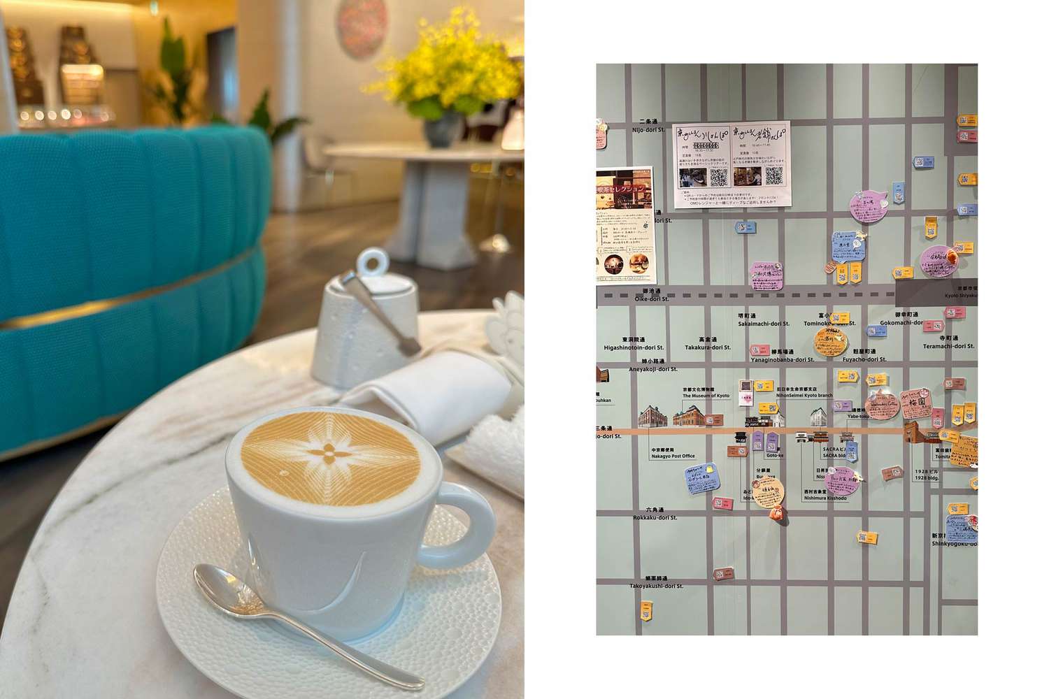 A Latte from Louis Vuitton and OMO Local Tips