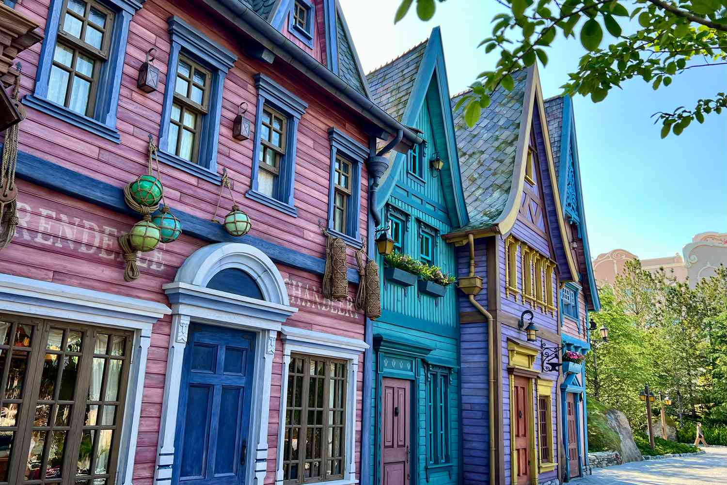 Colorful buildings