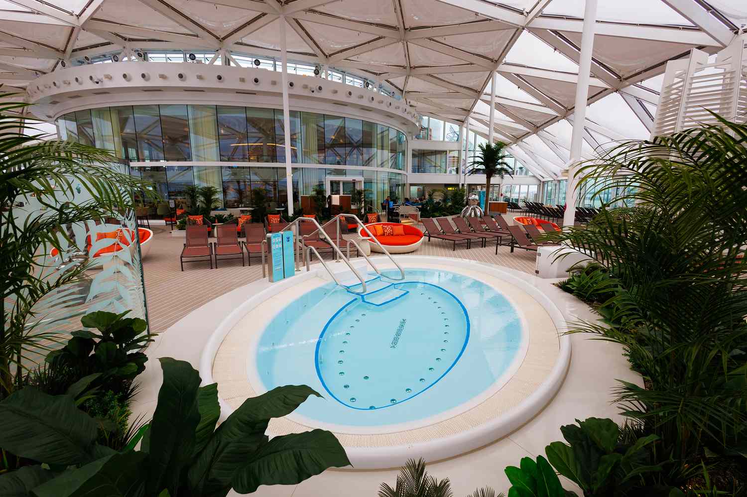 Le solarium réservé aux adultes sur Utopia of the Seas de Royal Caribbean