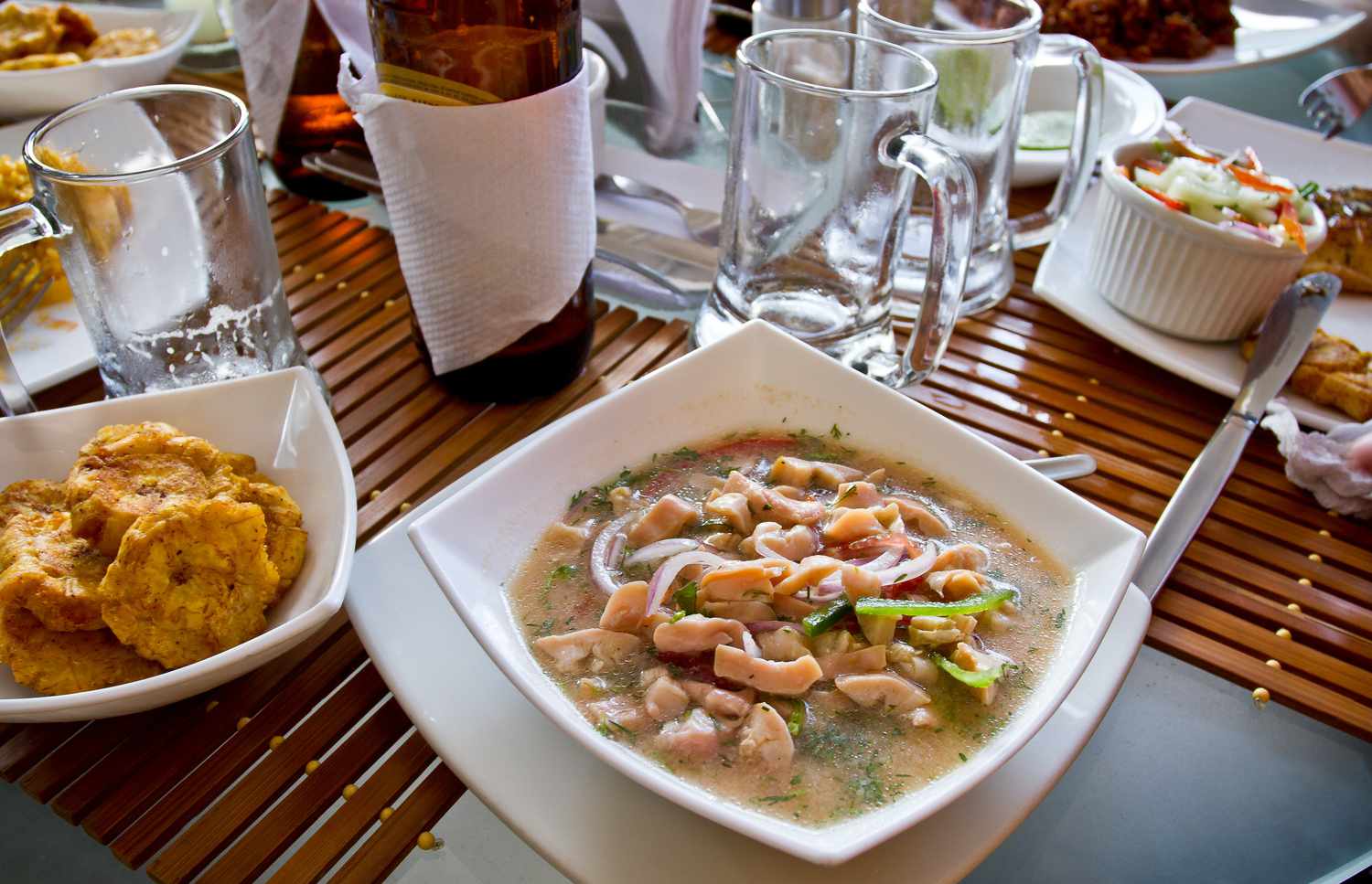 Ceviche canchalagua, plat magique et typique des îles Galápagos, Équateur