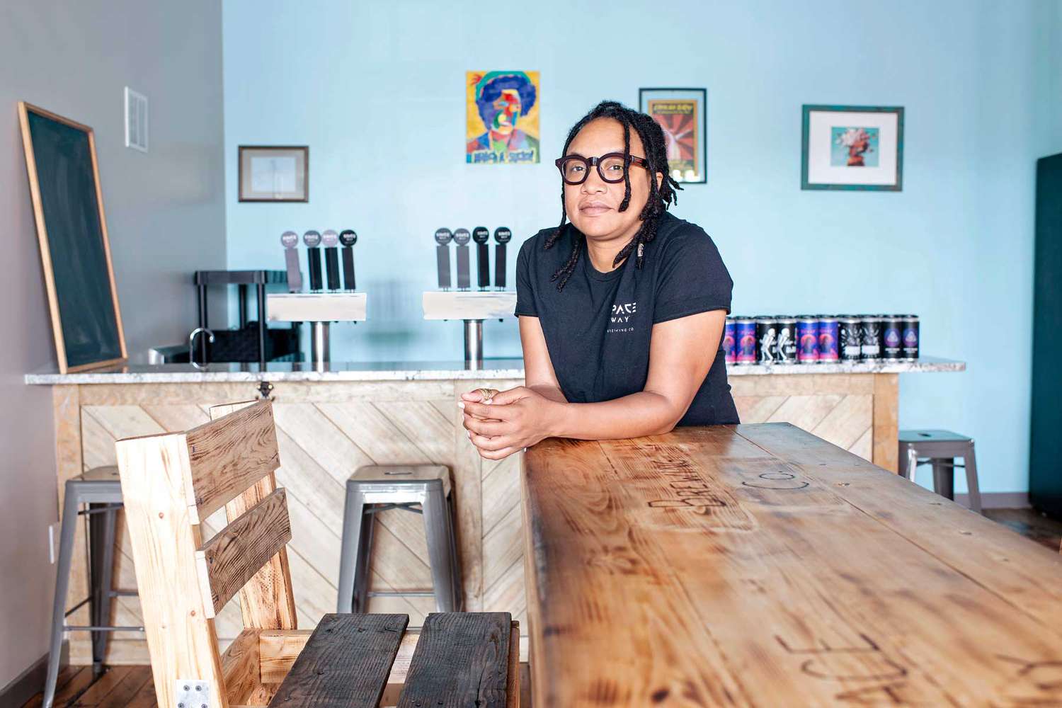 Portrait de Briana Brake de Spaceway Brewing Co.