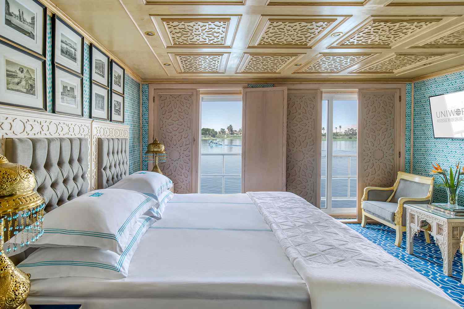 Chambre d'invités sur le navire