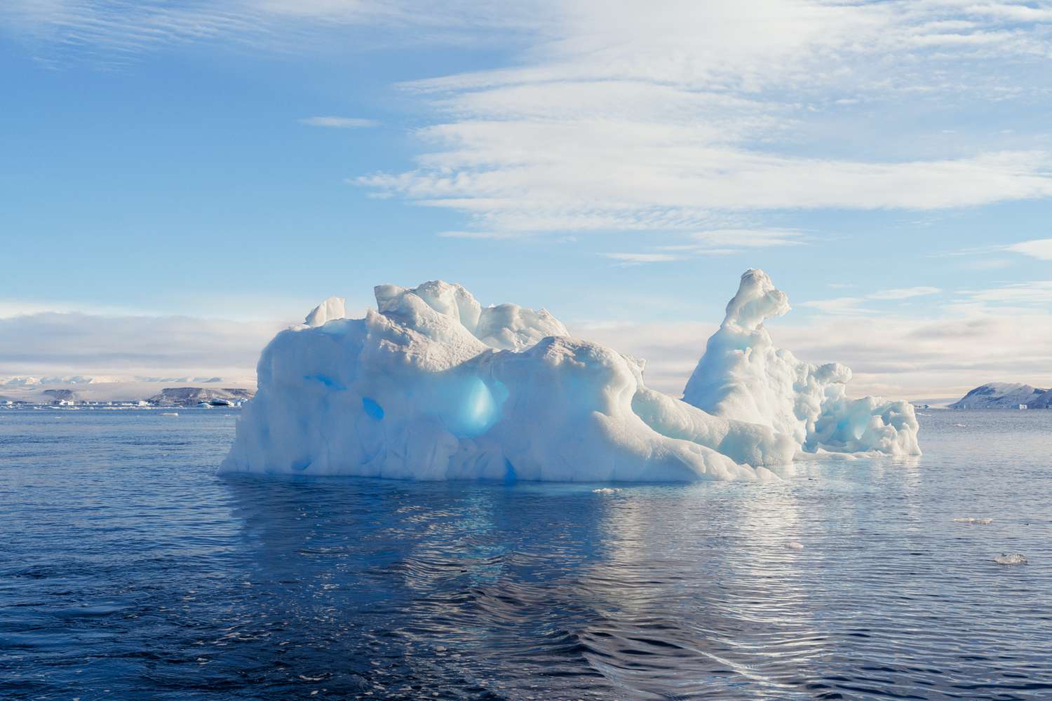 Glace de mer en Antarctique