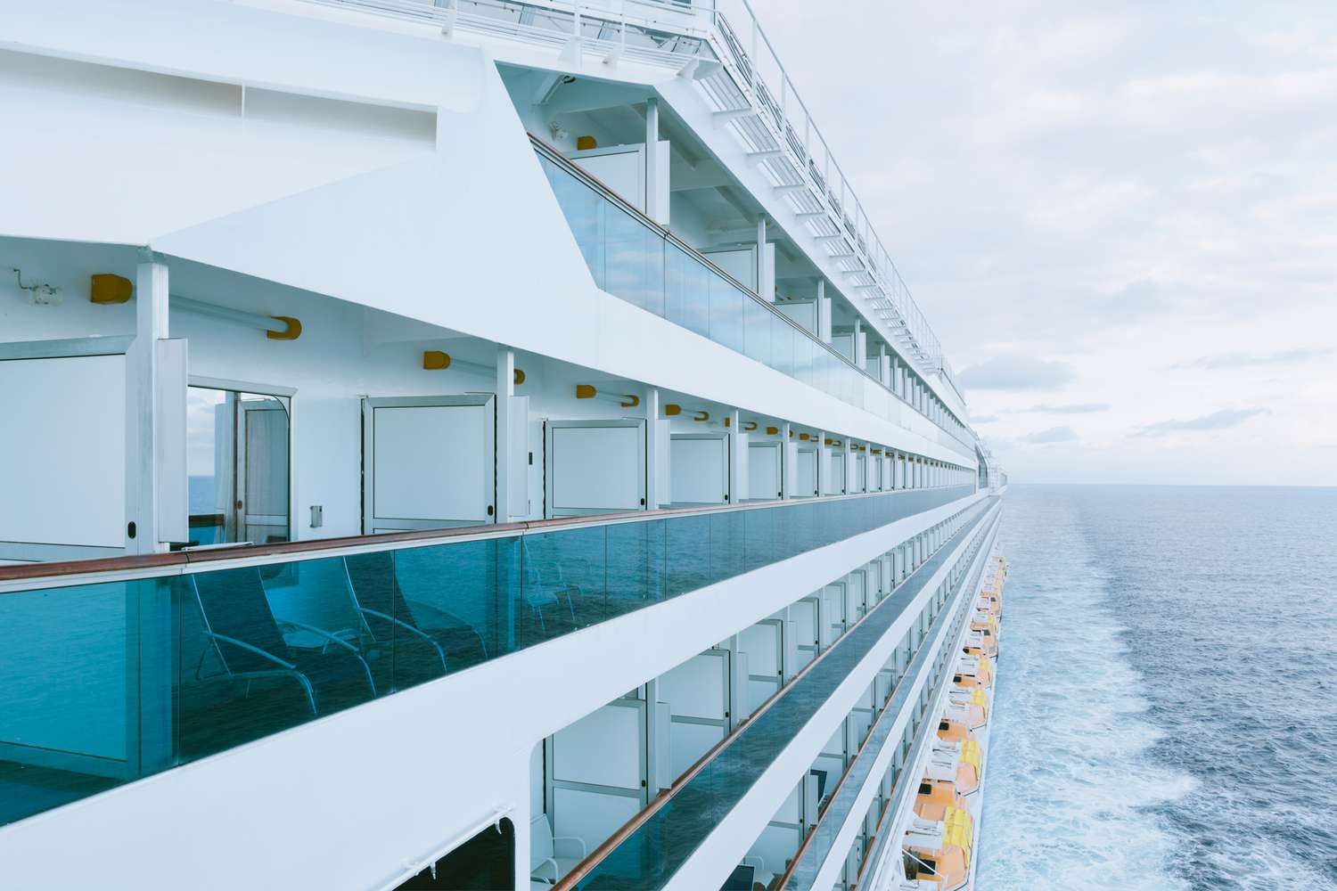 À bord d'un navire de croisière, Mer Méditerranée