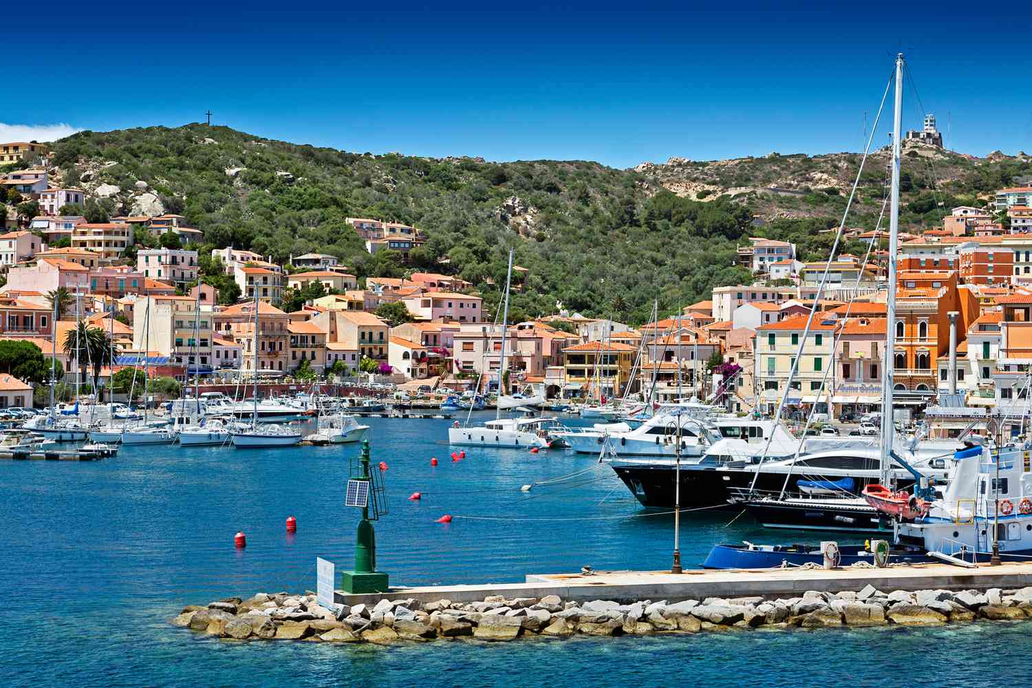 Sardaigne dans La Maddalena, Olbia-Tempio, Sardaigne, Italie.