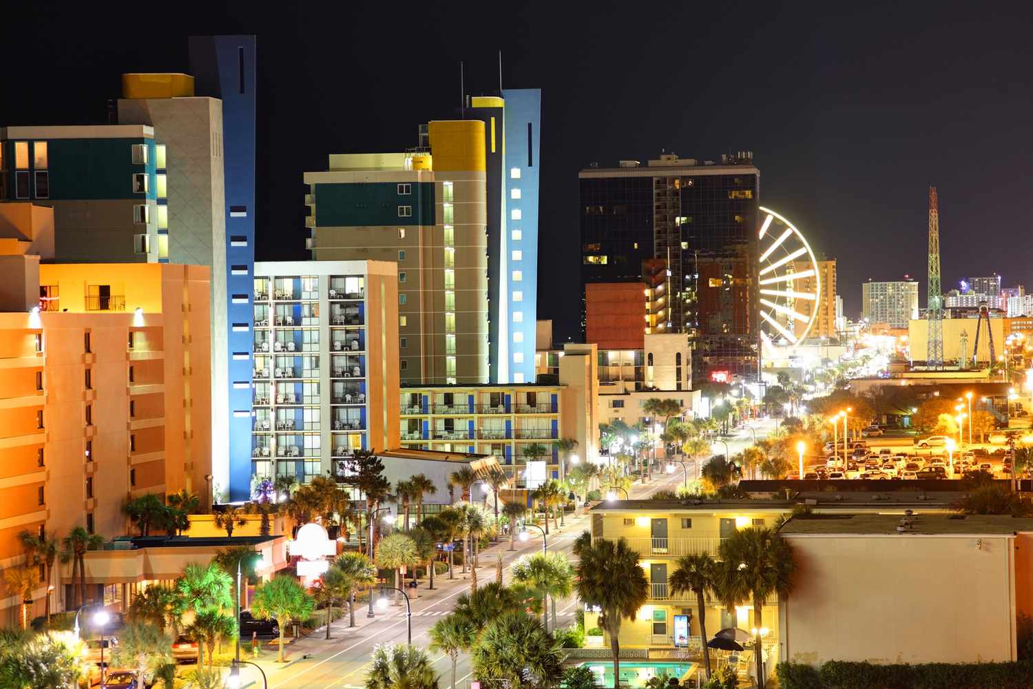 Myrtle Beach est une ville côtière sur la côte est des États-Unis et est considérée comme une destination touristique majeure dans le Sud-Est. Plus d'images de Myrtle Beach