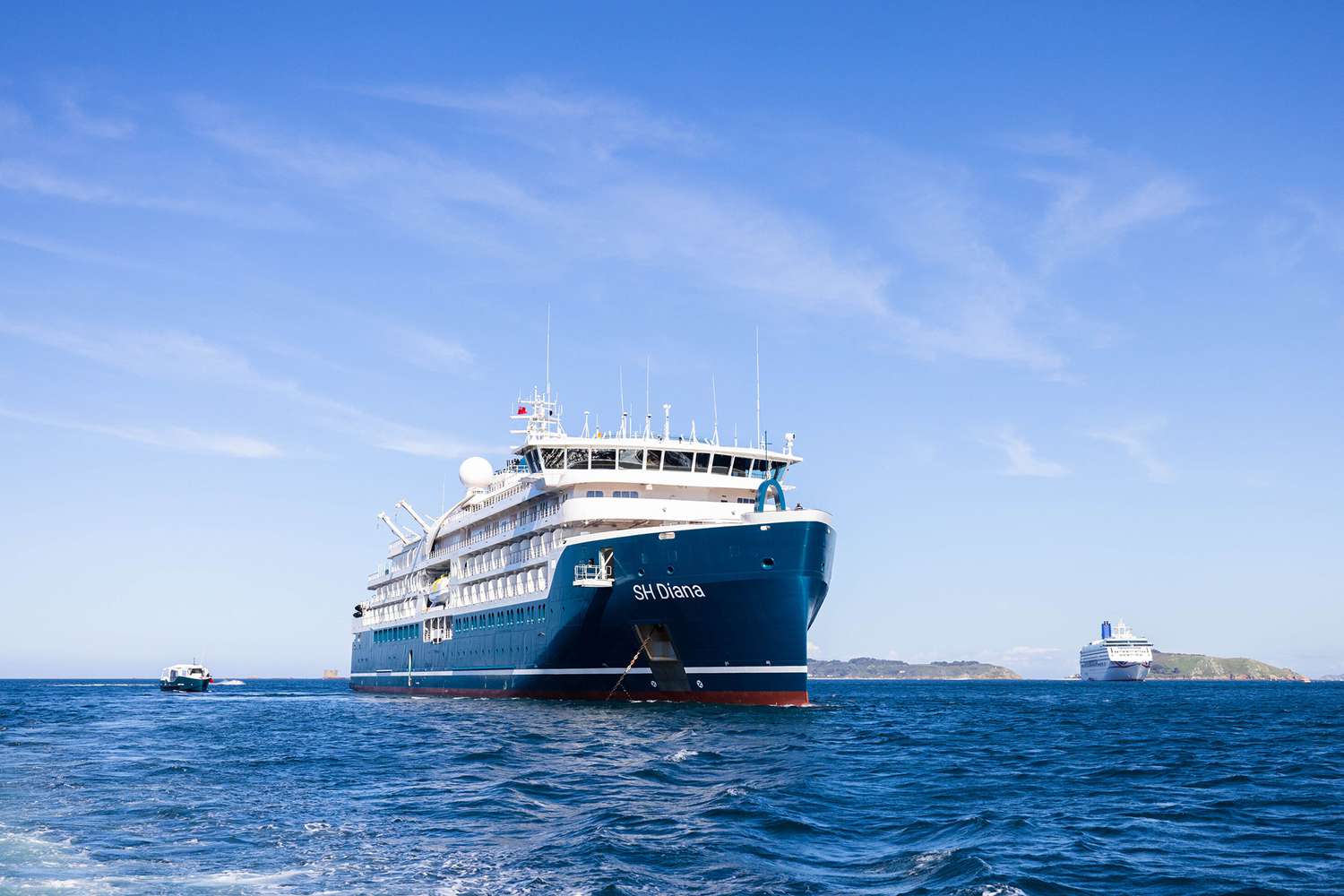 Extérieur du SH Diana en mer