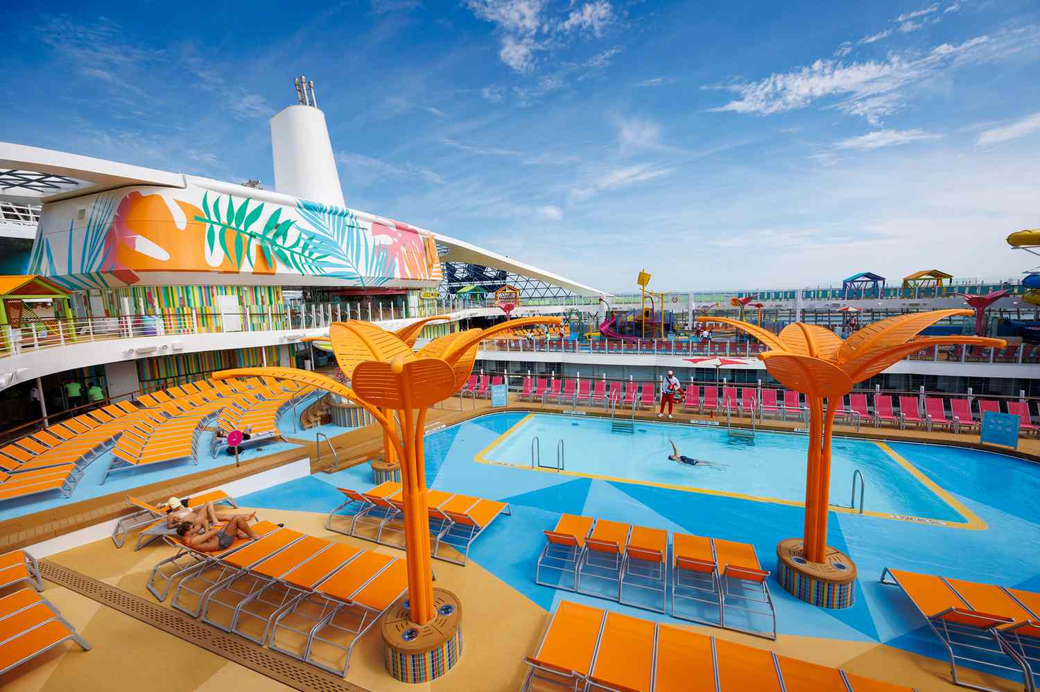 La piscine sur Utopia of the Seas de Royal Caribbean