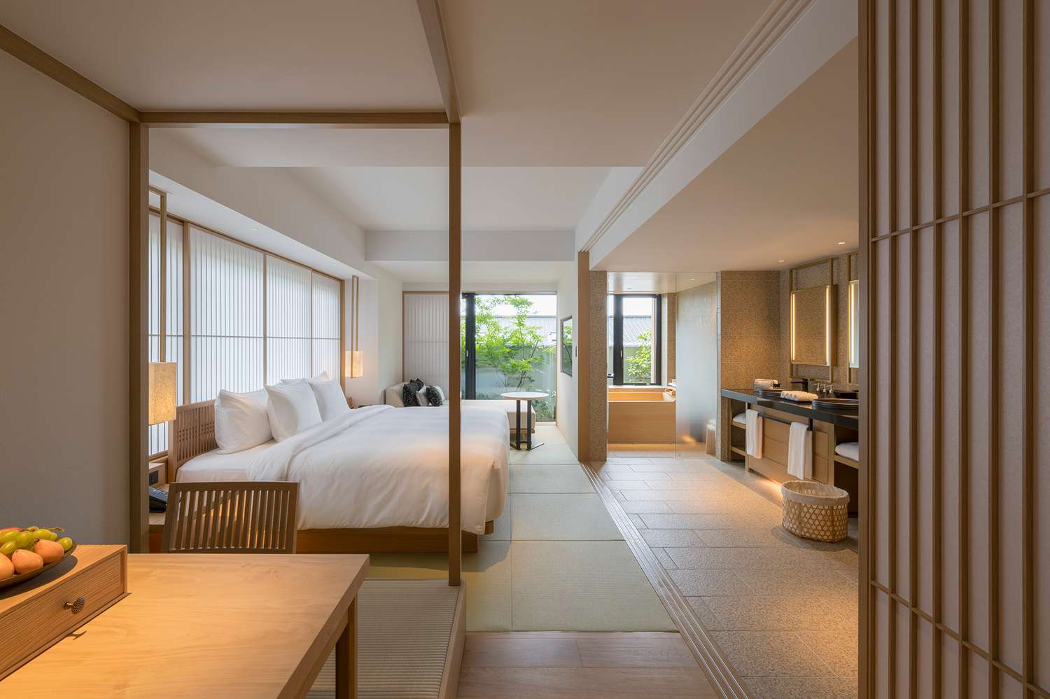 Chambre avec onsen au Banyan Tree Higashiyama Kyoto