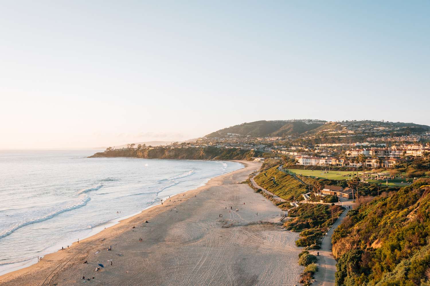 Vue de Salt Creek Beach, à Dana Point, Comté d'Orange, Californie