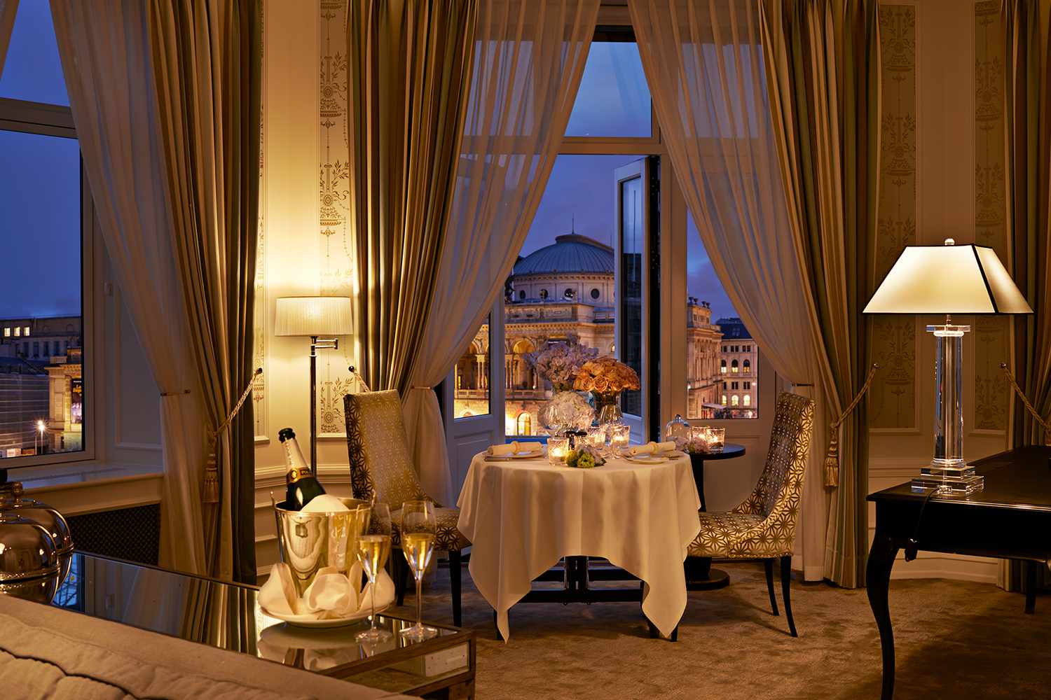 Dîner privé dans la Suite Thématique au d'Angleterre