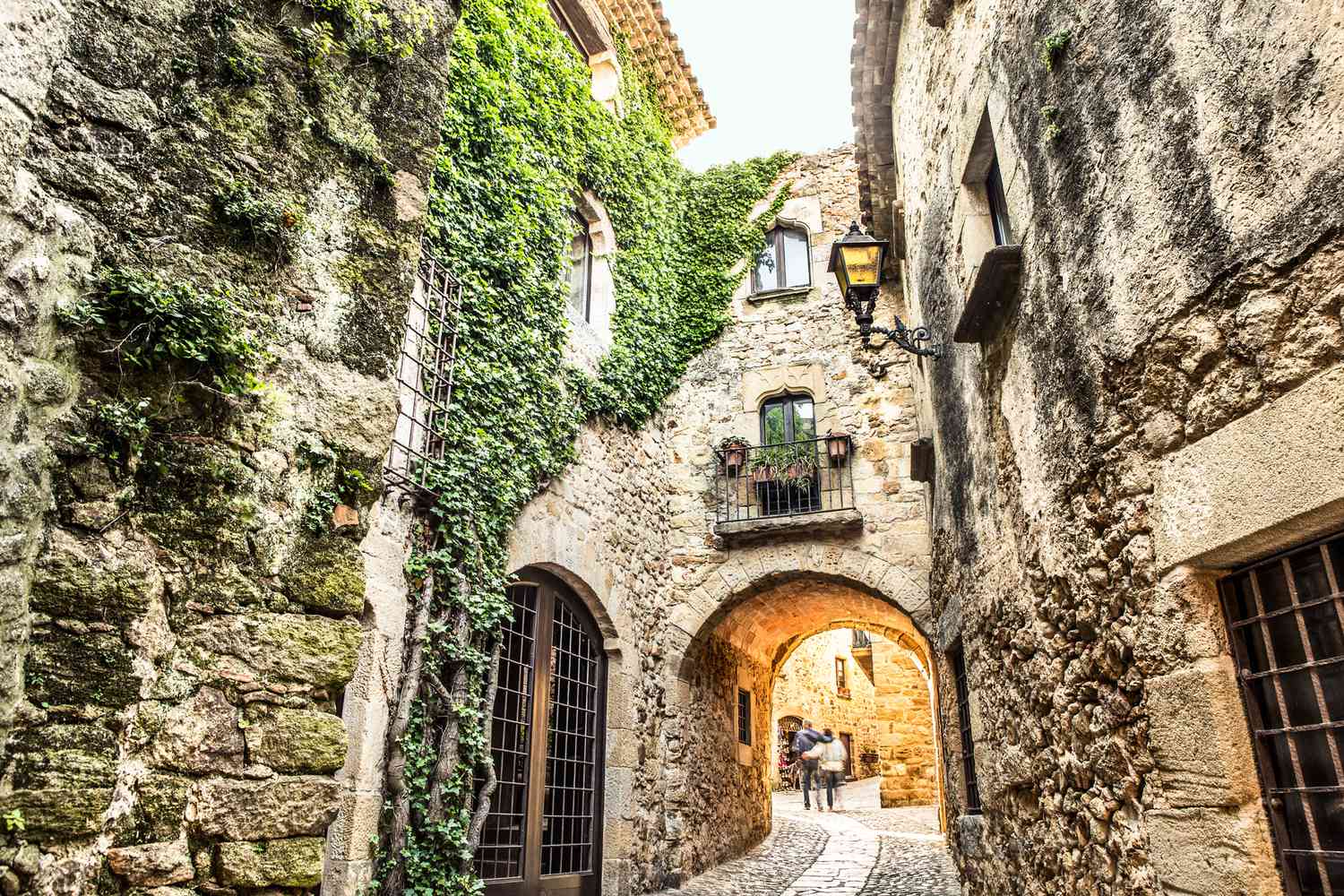 Pittoresque village médiéval de Pals, Costa Brava.