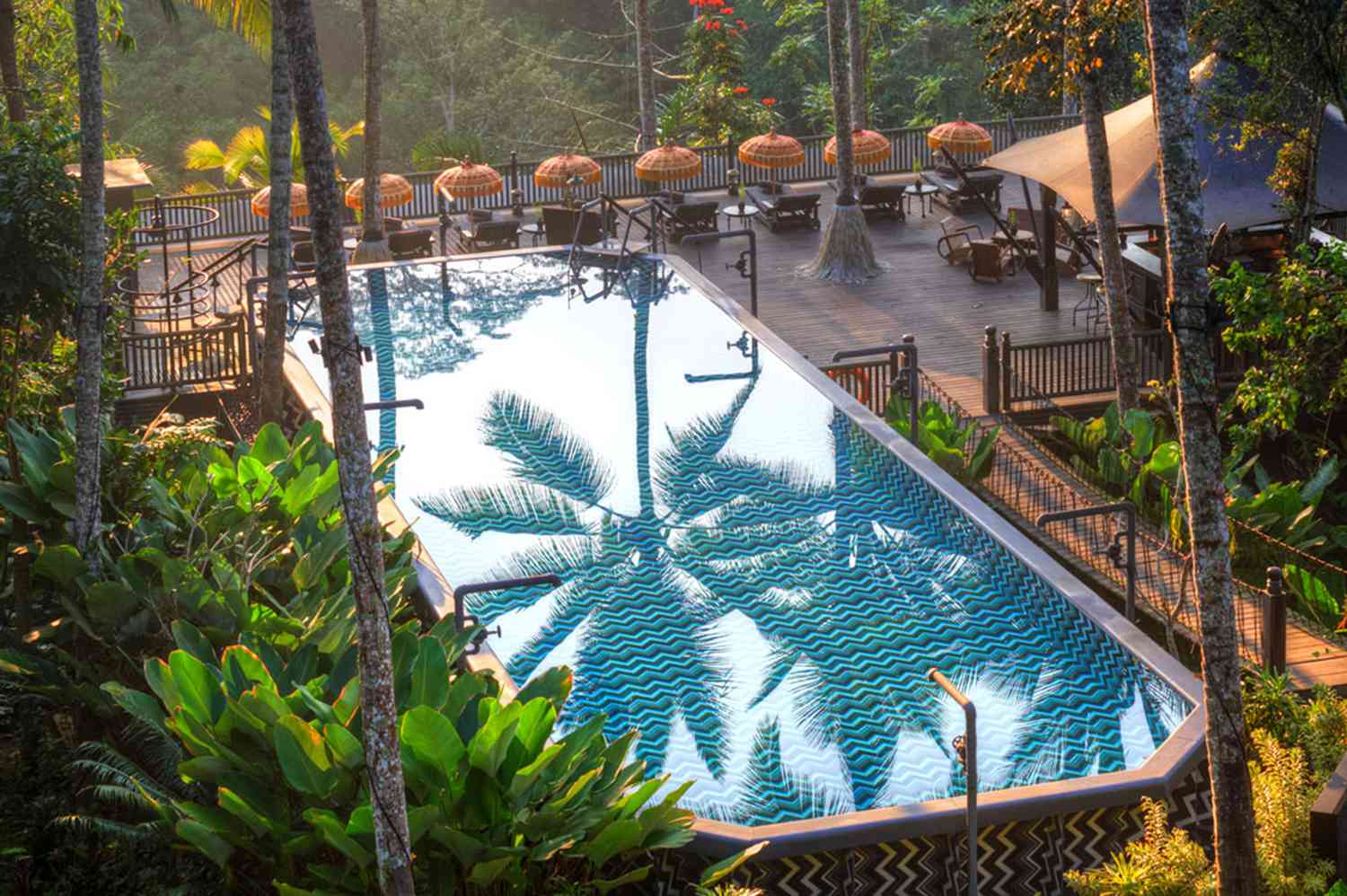 Piscine principale du Capella Ubud