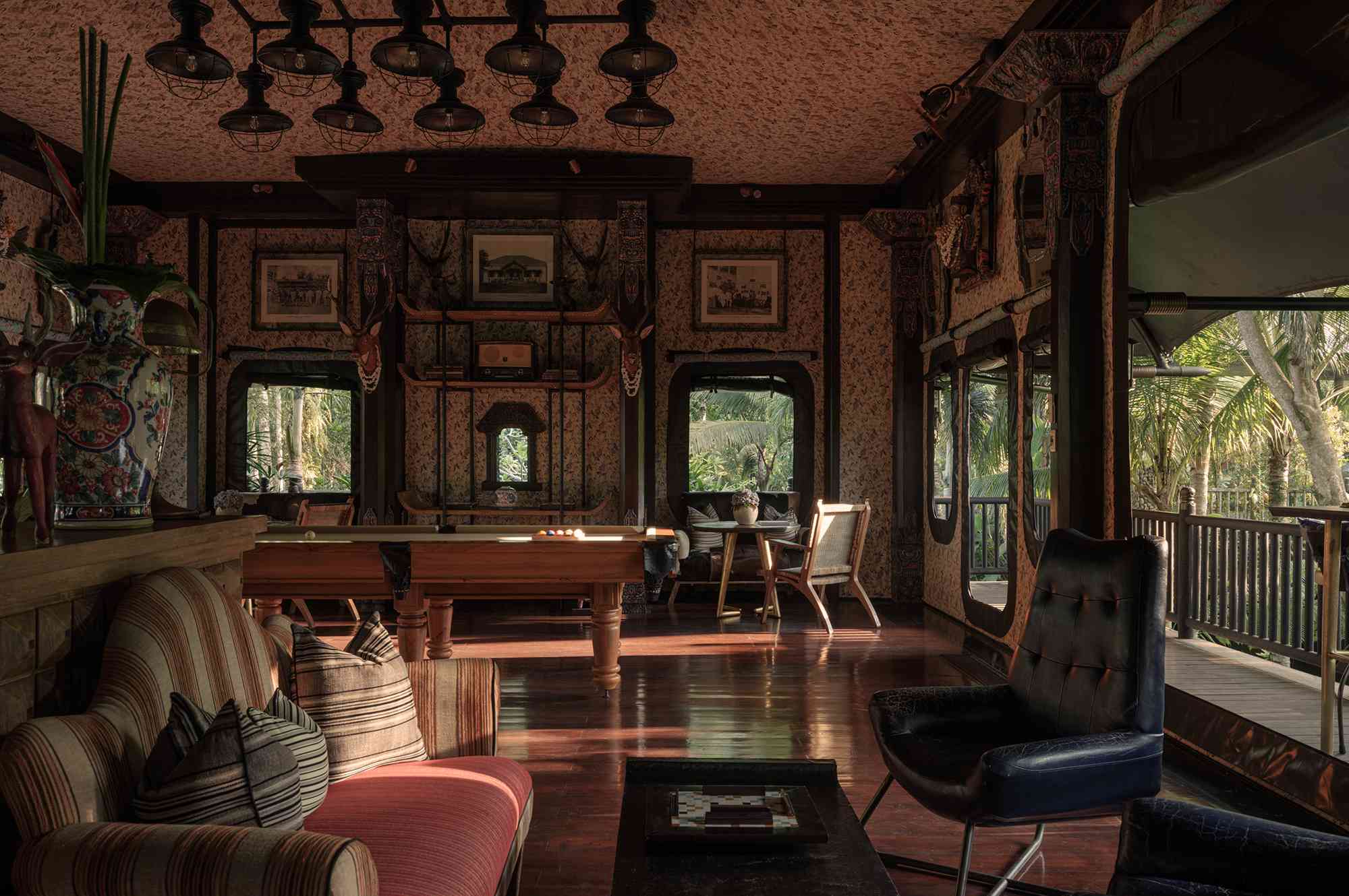Espace salon de Capella Ubud