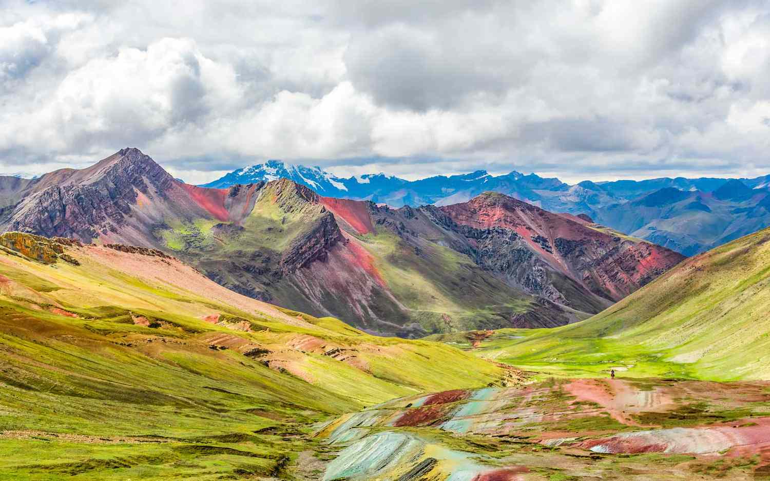 Vinicunca ou Montagne Arc-en-Ciel, Pitumarca, Pérou