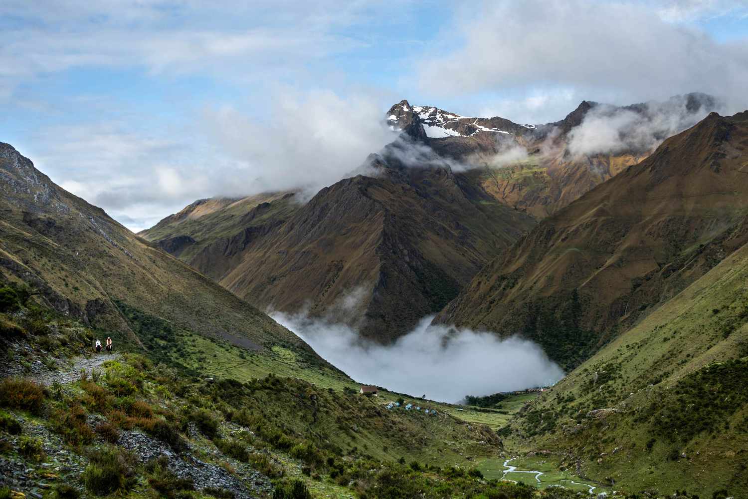Vue des montagnes dans la Vallée Sacrée du Pérou