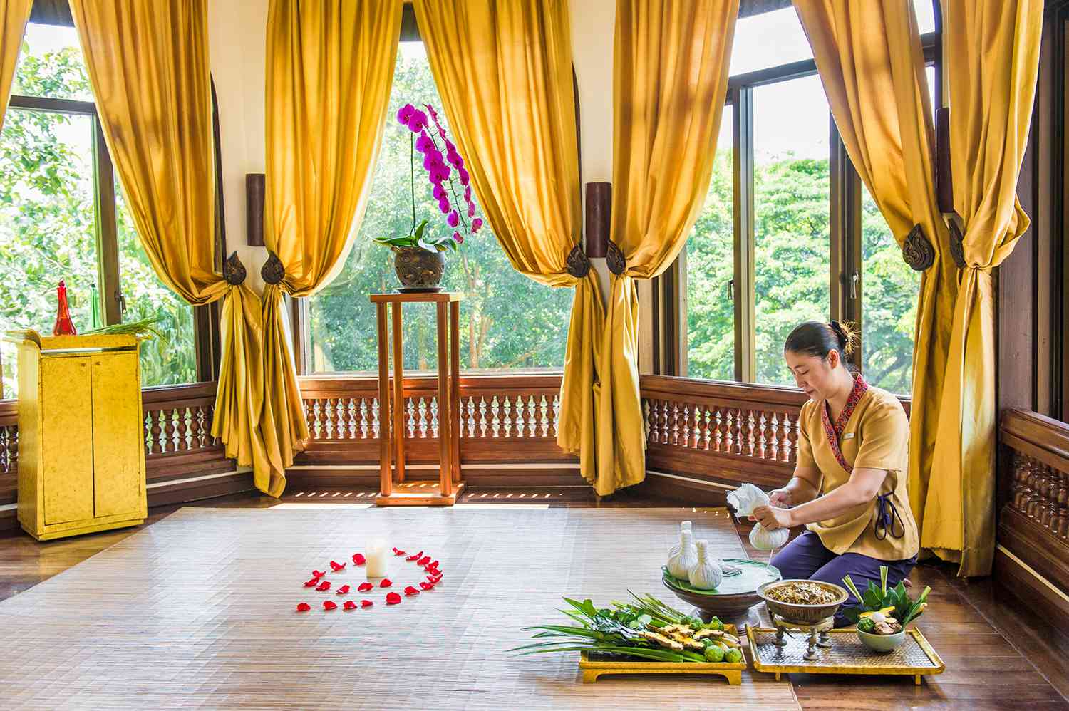 spa au Four Seasons Resort Chiang Mai