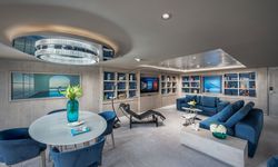 Un salon sur le MSC World Europa