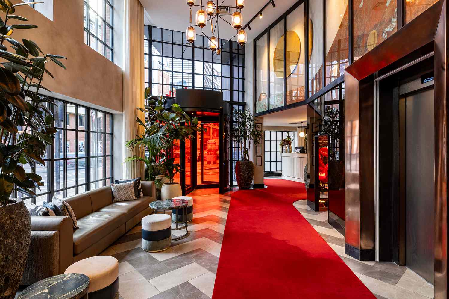 Le hall de Virgin Hotels London-Shoreditch
