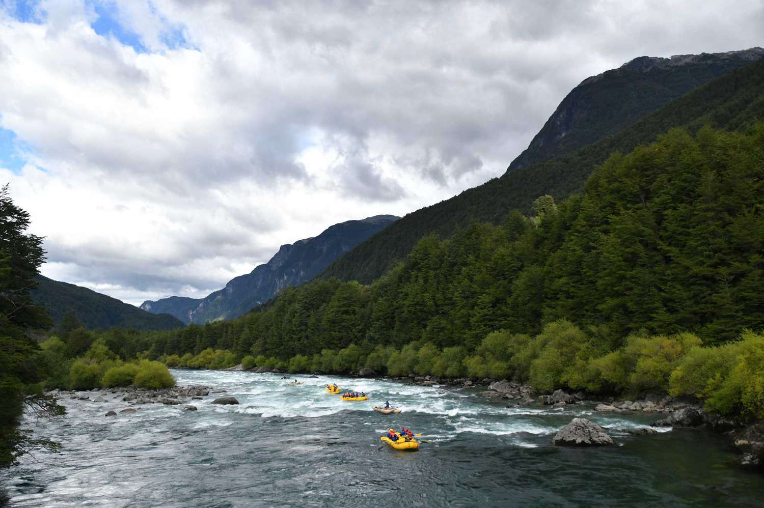 Rafting sur le Rio Palena