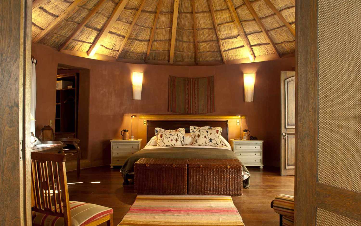 Chambre d'invité de l'hôtel Awasi Atacama